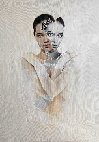 Dualitas III by Raúl Lara, Painting for Sale on Select