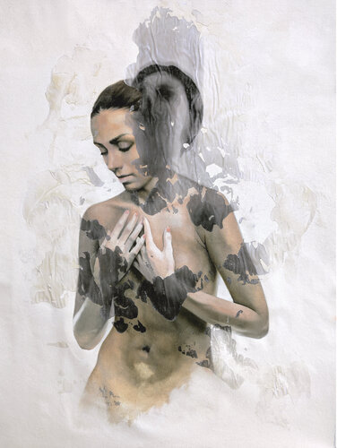 Transitus ad invisibilem by Raúl Lara, Painting for Sale on Select
