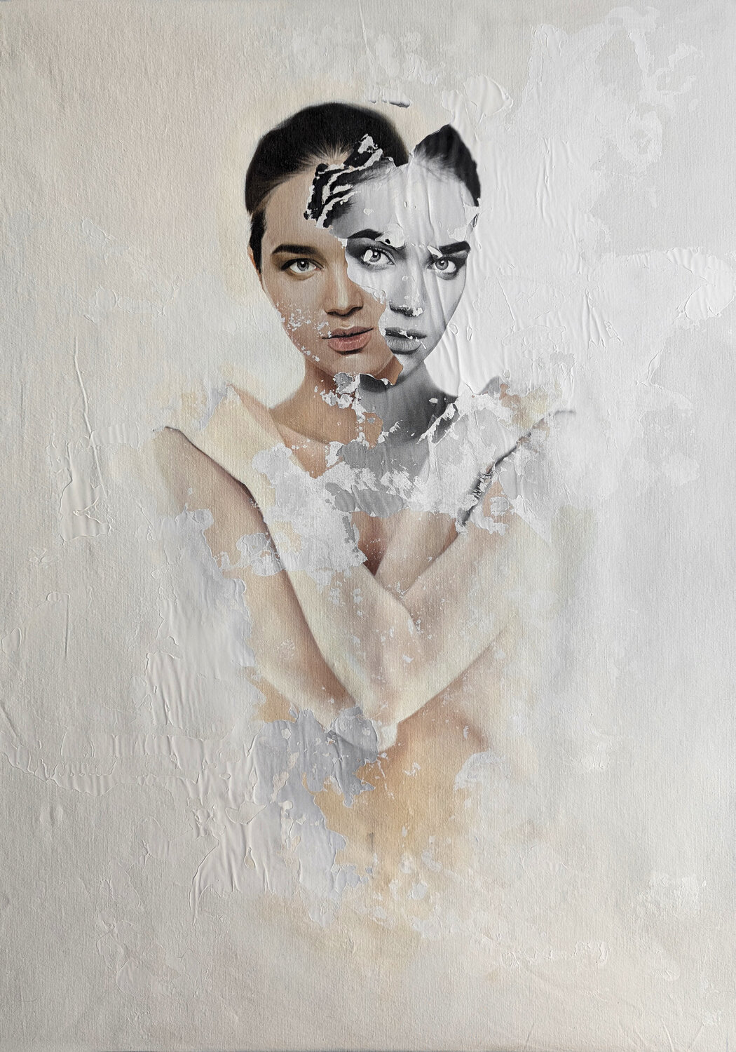 Dualitas III Raúl Lara Original painting for sale