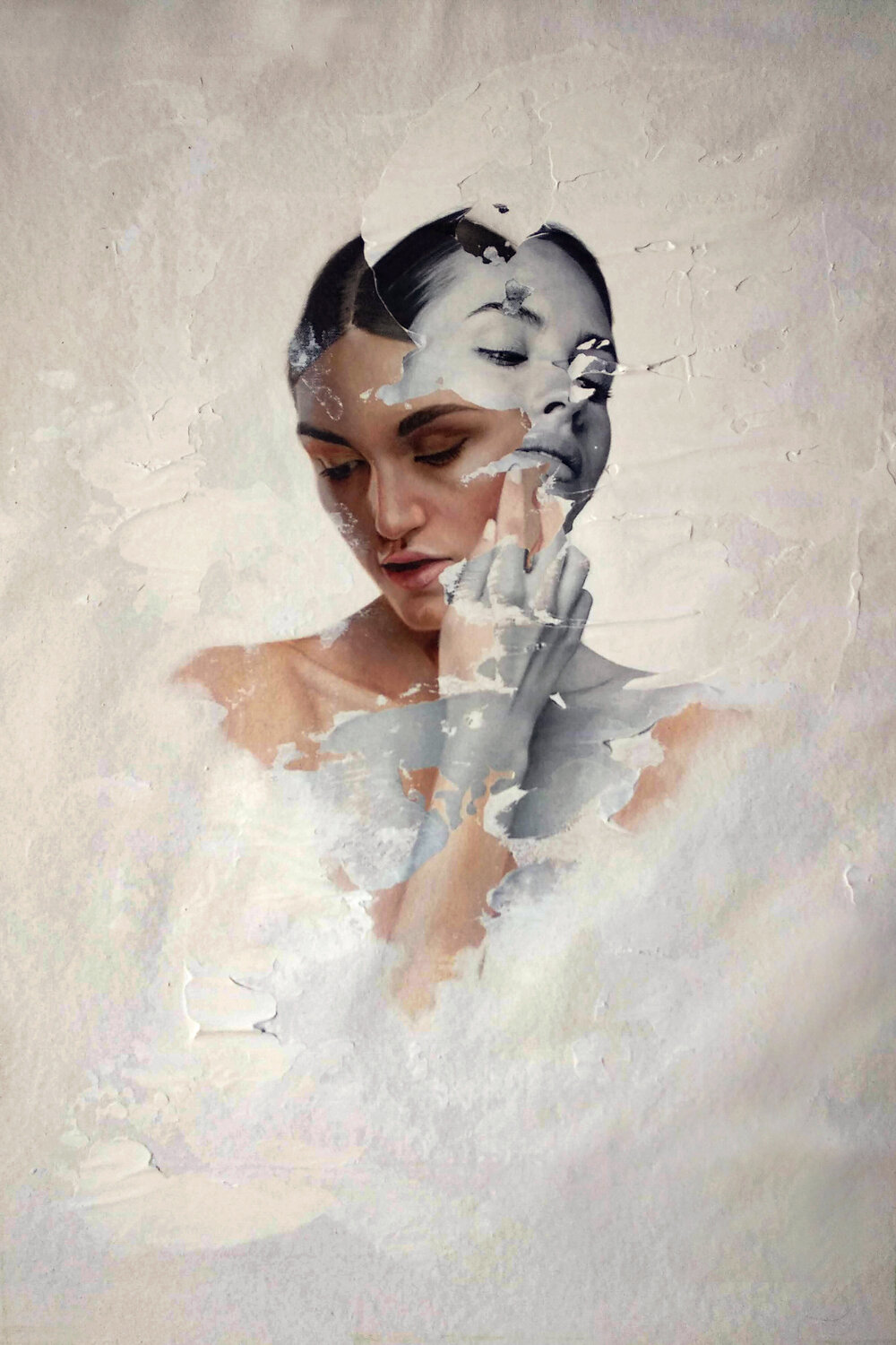 Fracti VI Raúl Lara Original painting for sale