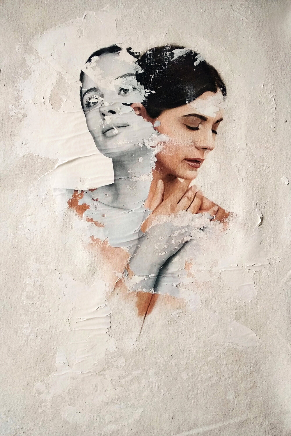 Fracti VII Raúl Lara Original painting for sale