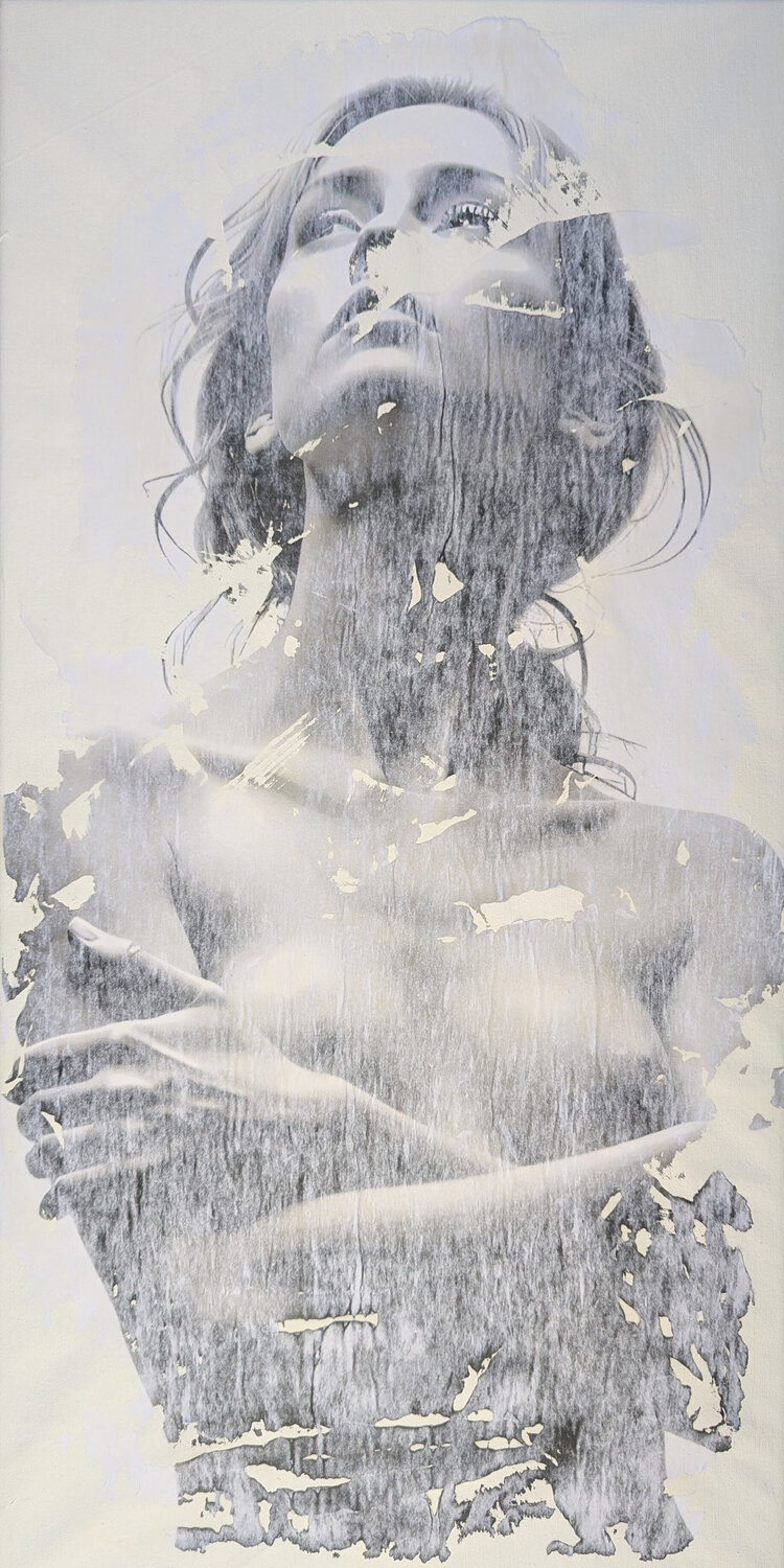 Corpus Resonare Raúl Lara Original painting for sale
