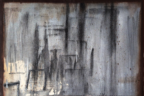 Noir ladies ascending the stairway from Hades by Shelton Walsmith, Painting for Sale on Select