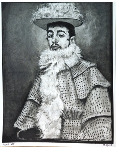 Monsieur Lautrec by Shelton Walsmith, Drawing for Sale on Select
