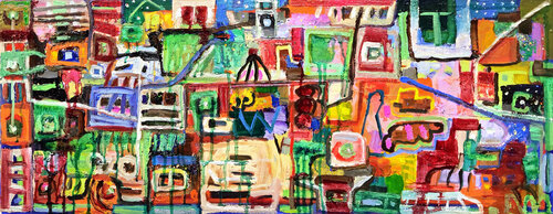 Shakin’ Through by Shelton Walsmith, Painting for Sale on Select