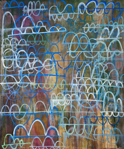 "Ancient Aqueducts Unite!" by Shelton Walsmith, Painting for Sale on Select