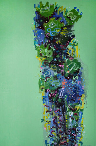 No End of Funeary Flowers by Shelton Walsmith, Painting for Sale on Select