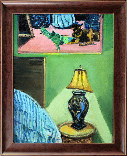 Bedroom still life number two by Shelton Walsmith, Painting for Sale on Select