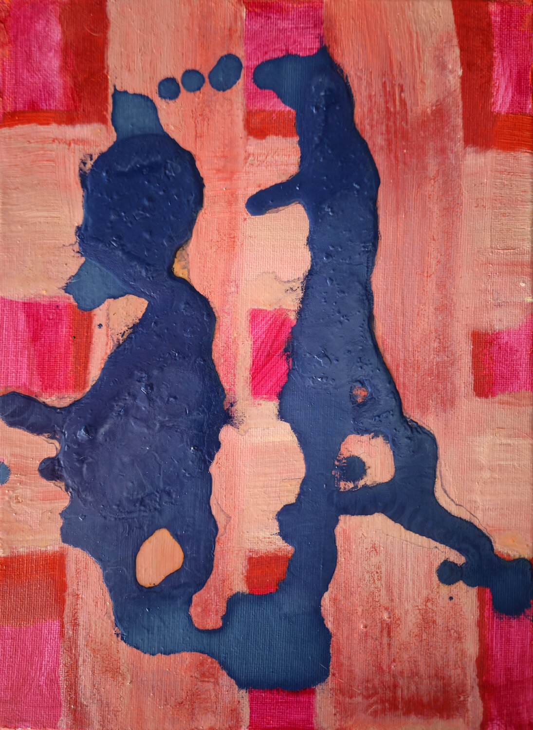 Despite their checkered past they remained indelibly connected Shelton Walsmith Original painting for sale