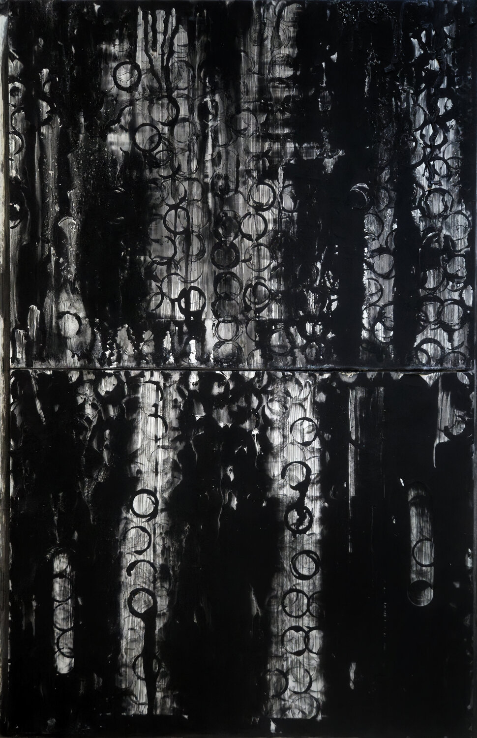 Lot Toss in Nocturne Shelton Walsmith Original painting for sale