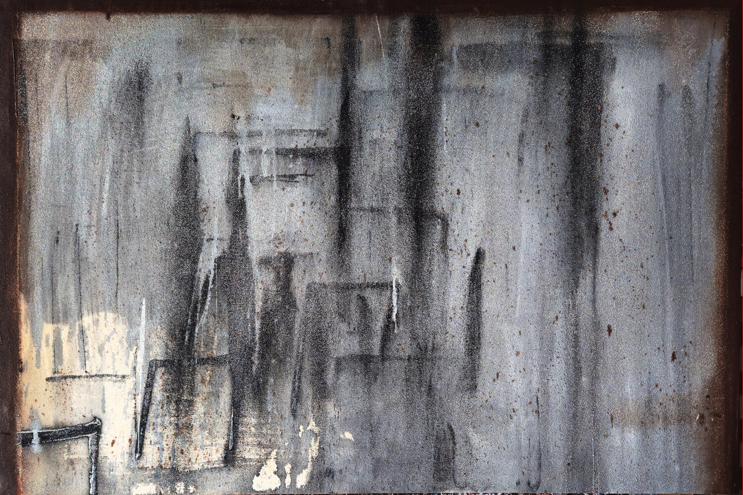 Noir ladies ascending the stairway from Hades Shelton Walsmith Original painting for sale