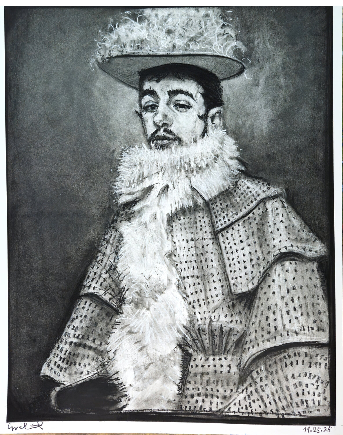 Monsieur Lautrec Shelton Walsmith Drawing for sale