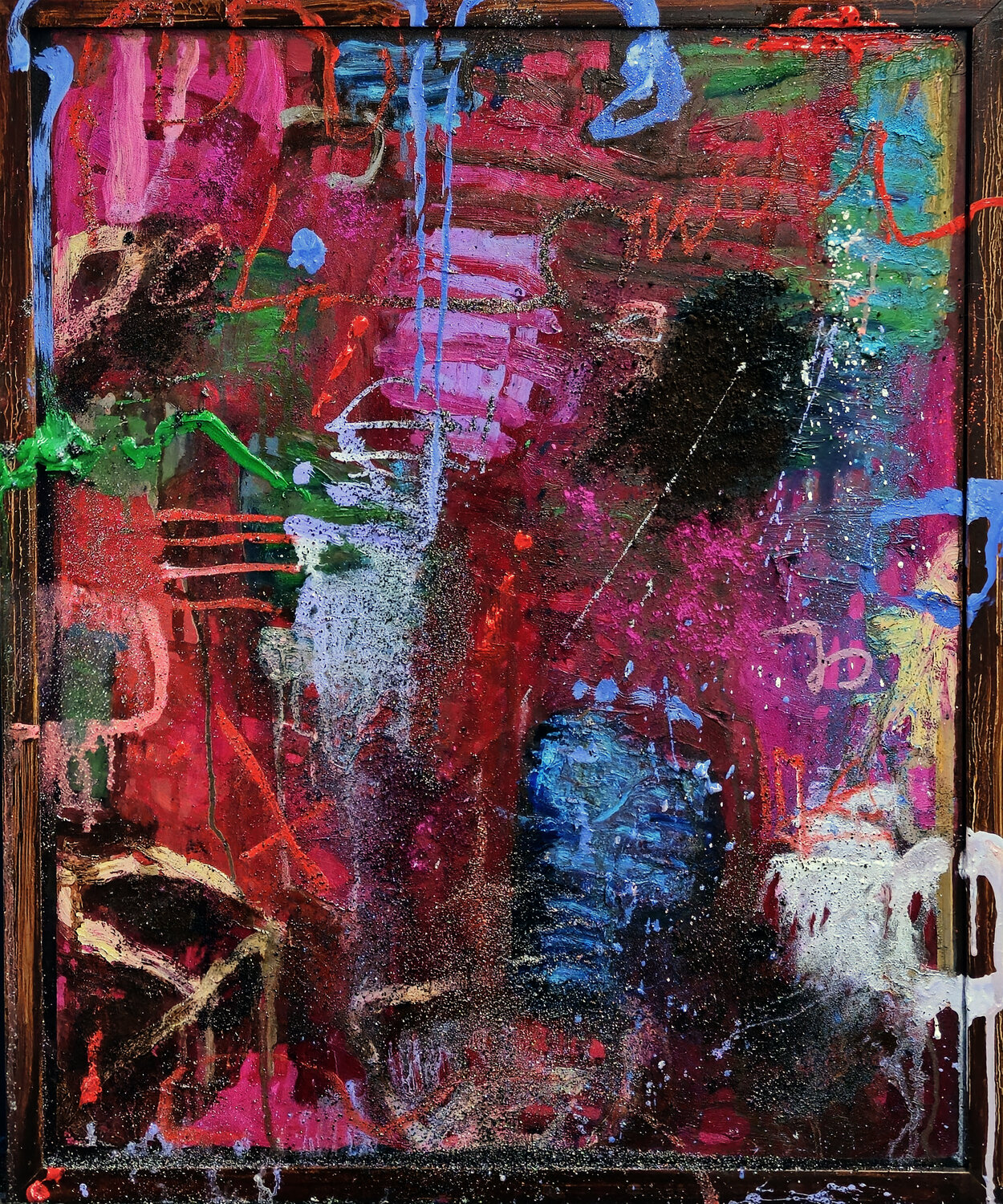 Rumbling Sounds Shelton Walsmith Original painting for sale