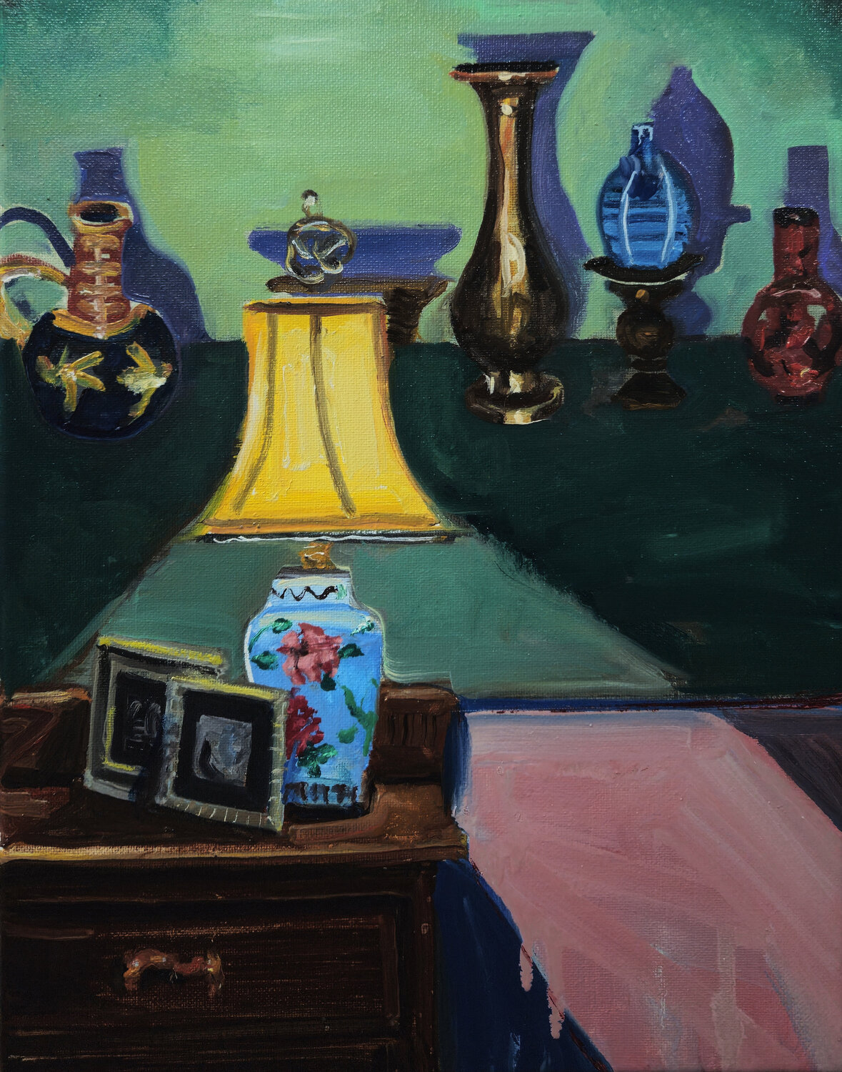 Bedroom Still Life Shelton Walsmith Original painting for sale