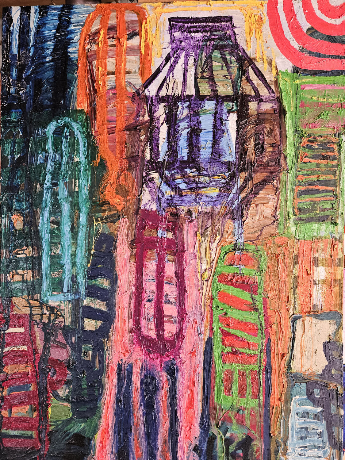 Omar's first class Shelton Walsmith Original painting for sale