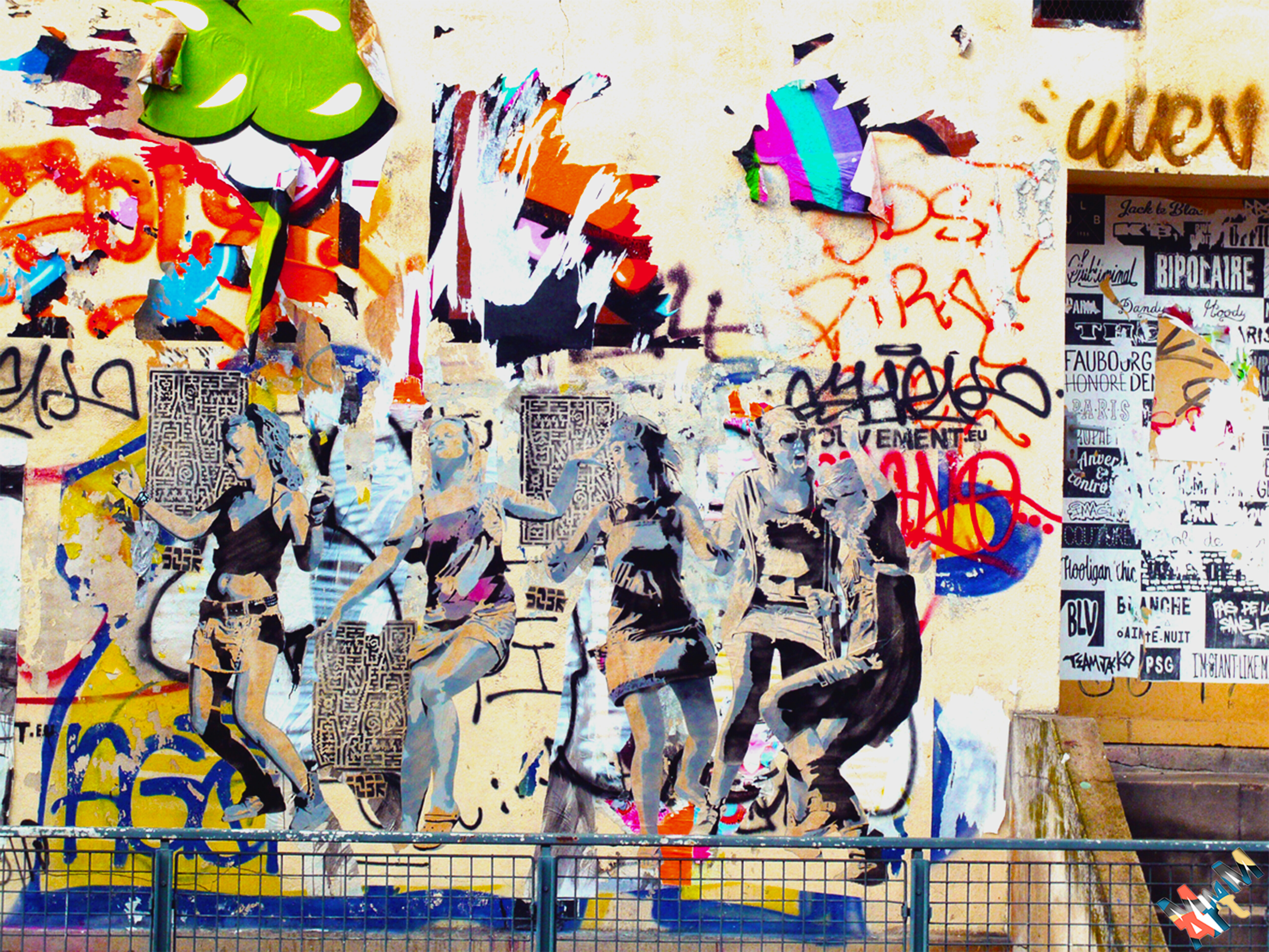 Centre Pompidou Graffiti