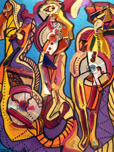 New Fashion by Manuella Muerner Marioni, Painting for Sale on Select