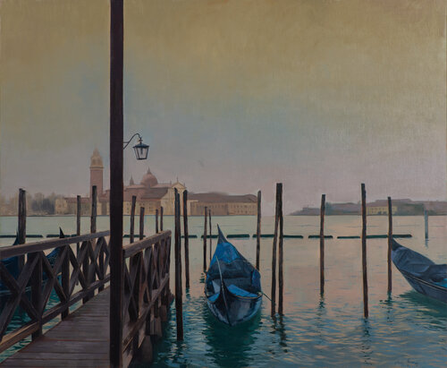 Venecia I by Juan Manuel Alvarez Cebrián, Painting for Sale on Select
