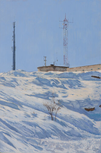 Nevada en los Depositos I by Juan Manuel Alvarez Cebrián, Painting for Sale on Select