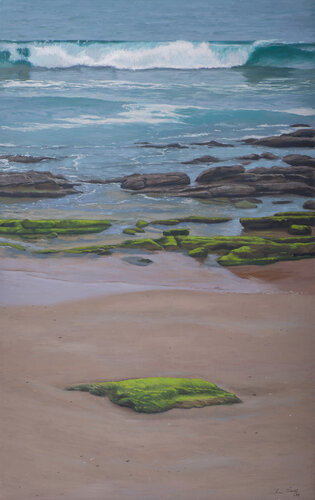 Orilla de mar I by Juan Manuel Alvarez Cebrián, Painting for Sale on Select