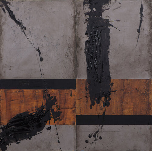 Vorágine (díptico) by Juan Manuel Alvarez Cebrián, Painting for Sale on Select