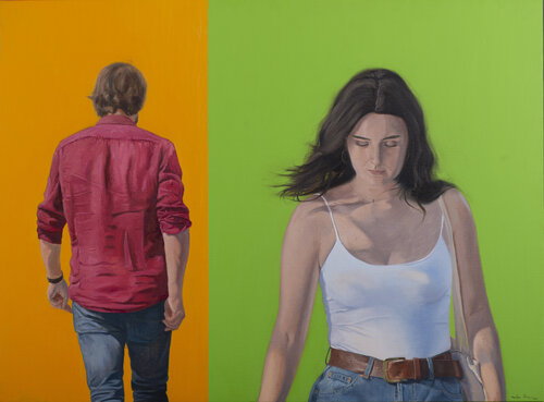 Vidas by Juan Manuel Alvarez Cebrián, Painting for Sale on Select