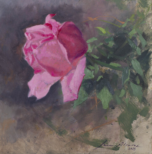 Rosa by Juan Manuel Alvarez Cebrián, Painting for Sale on Select