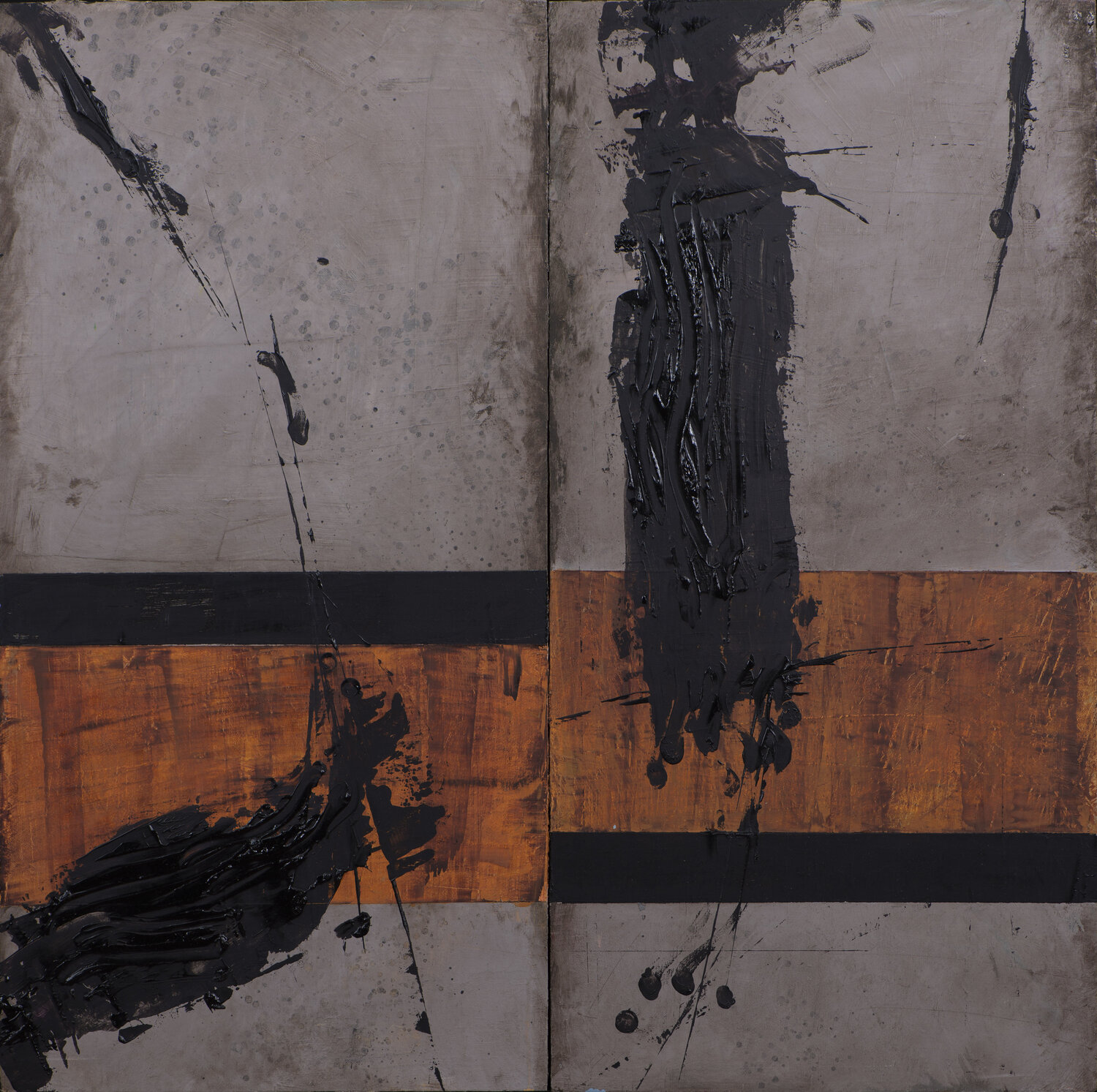 Vorágine (díptico) Juan Manuel Alvarez Cebrián Original painting for sale