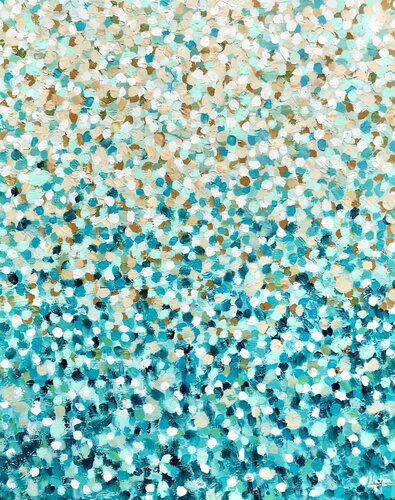 Joyful Waters by Natalia Nosek (NATXA), Painting for Sale on Select