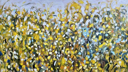 Golden Hour by Natalia Nosek (NATXA), Painting for Sale on Select