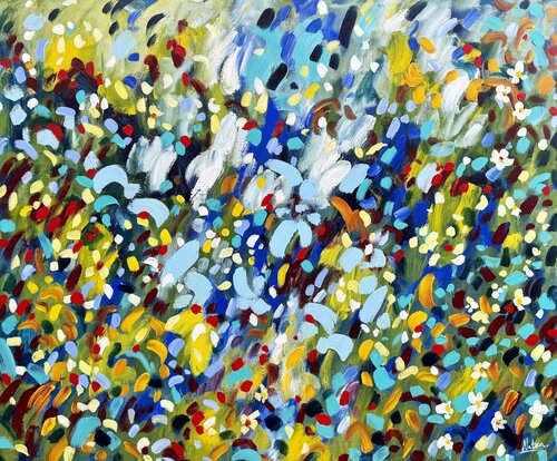 Breath in, Breath out by Natalia Nosek (NATXA), Painting for Sale on Select