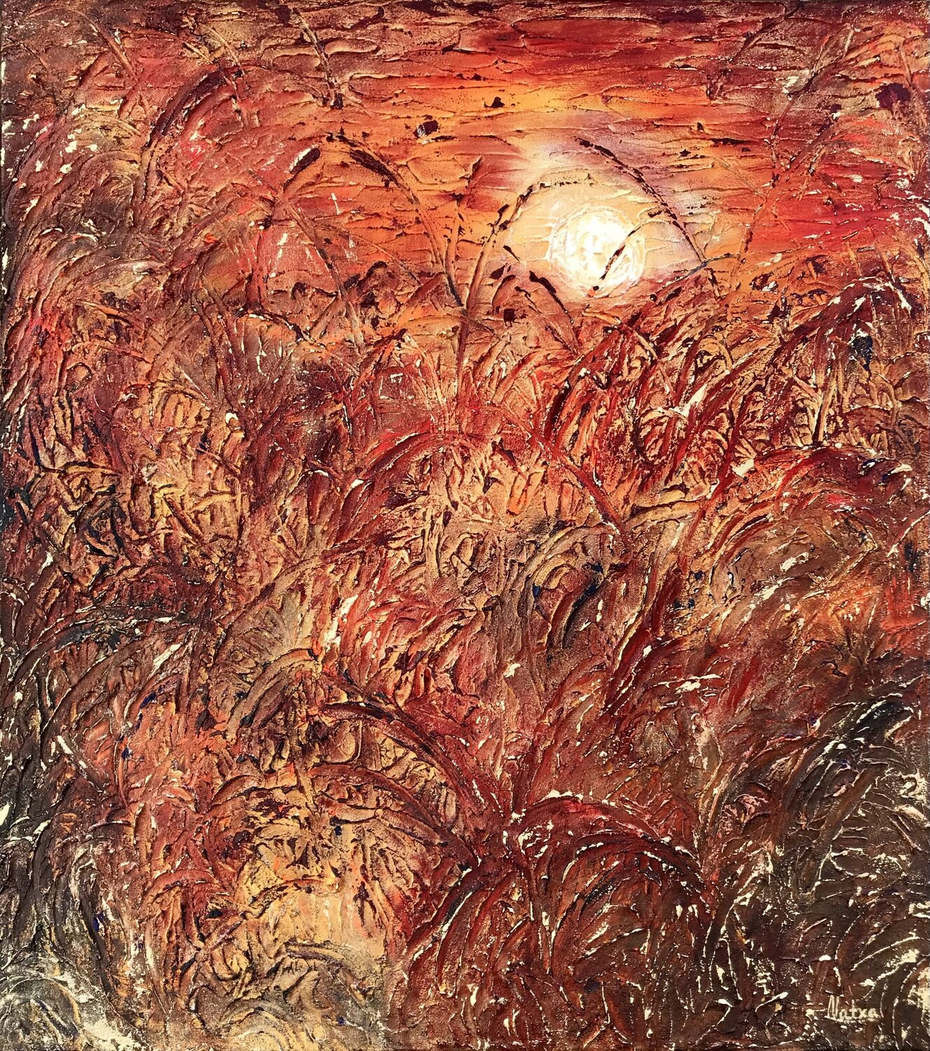 Dessert Glow Natalia Nosek (NATXA) Original painting for sale