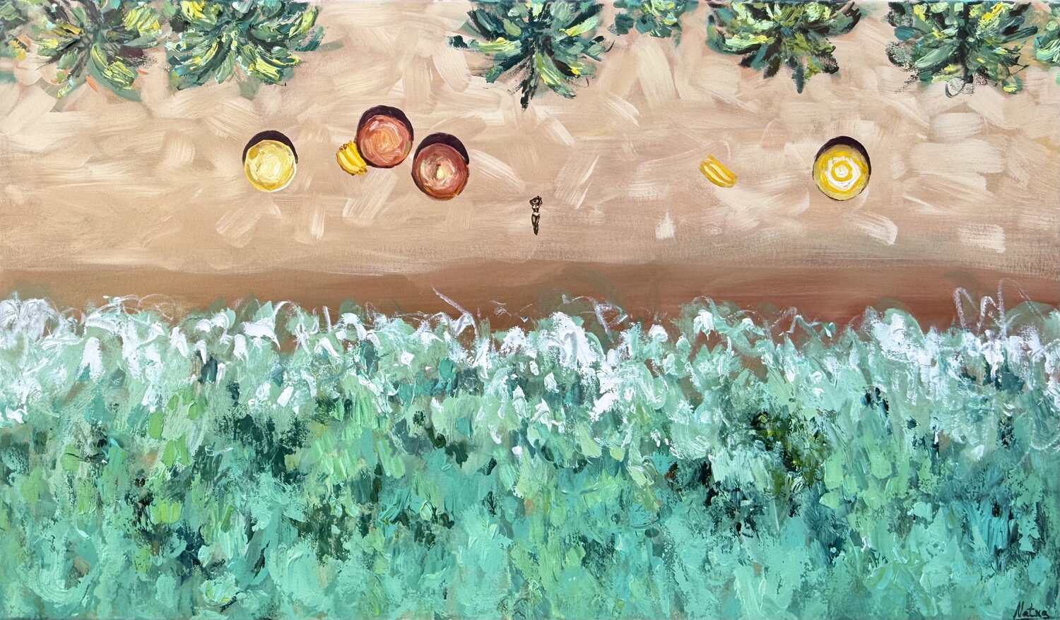 Spring on the Island Natalia Nosek (NATXA) Original painting for sale