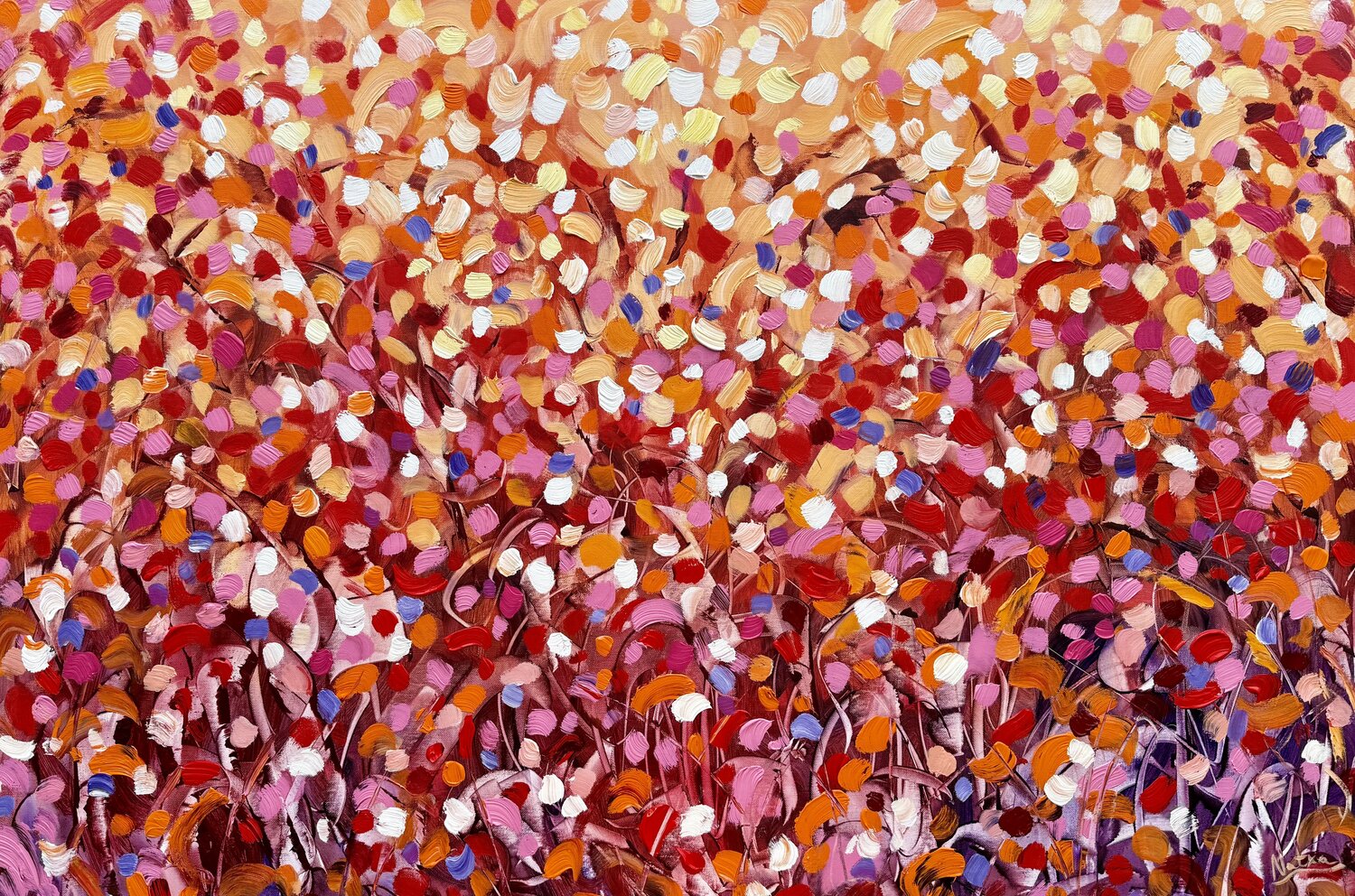 The first Bloom Natalia Nosek (NATXA) Original painting for sale