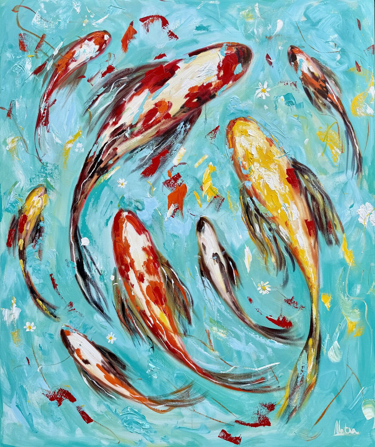 Somewhere in Summer Natalia Nosek (NATXA) Original painting for sale