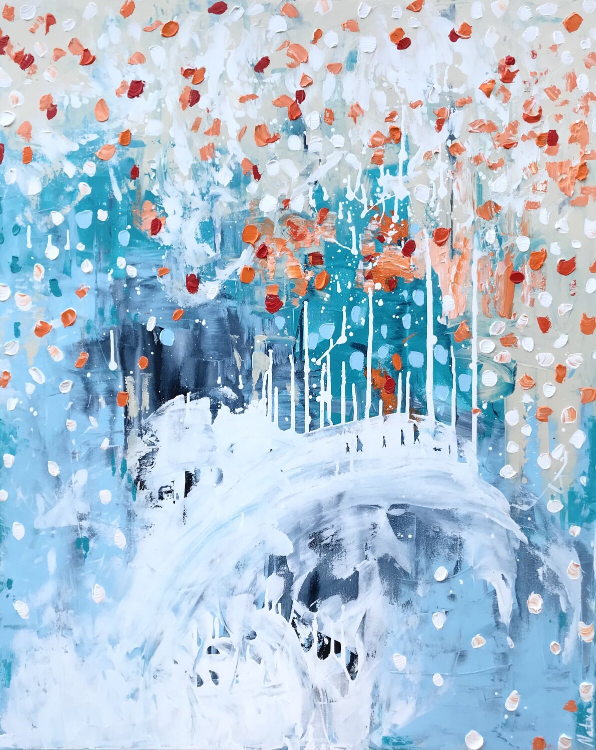 Don’t forget to have fun! Natalia Nosek (NATXA) Original painting for sale