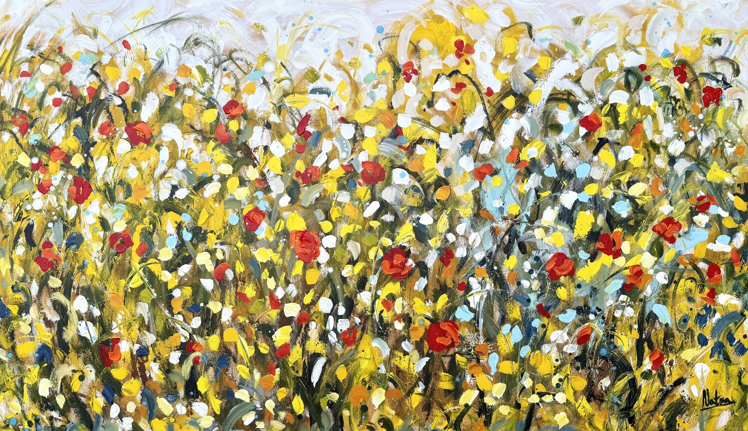 Last Summer Natalia Nosek (NATXA) Original painting for sale