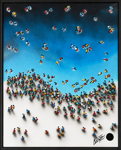 Kriatures Playa M-109 by KASTRO, Painting for Sale on Select