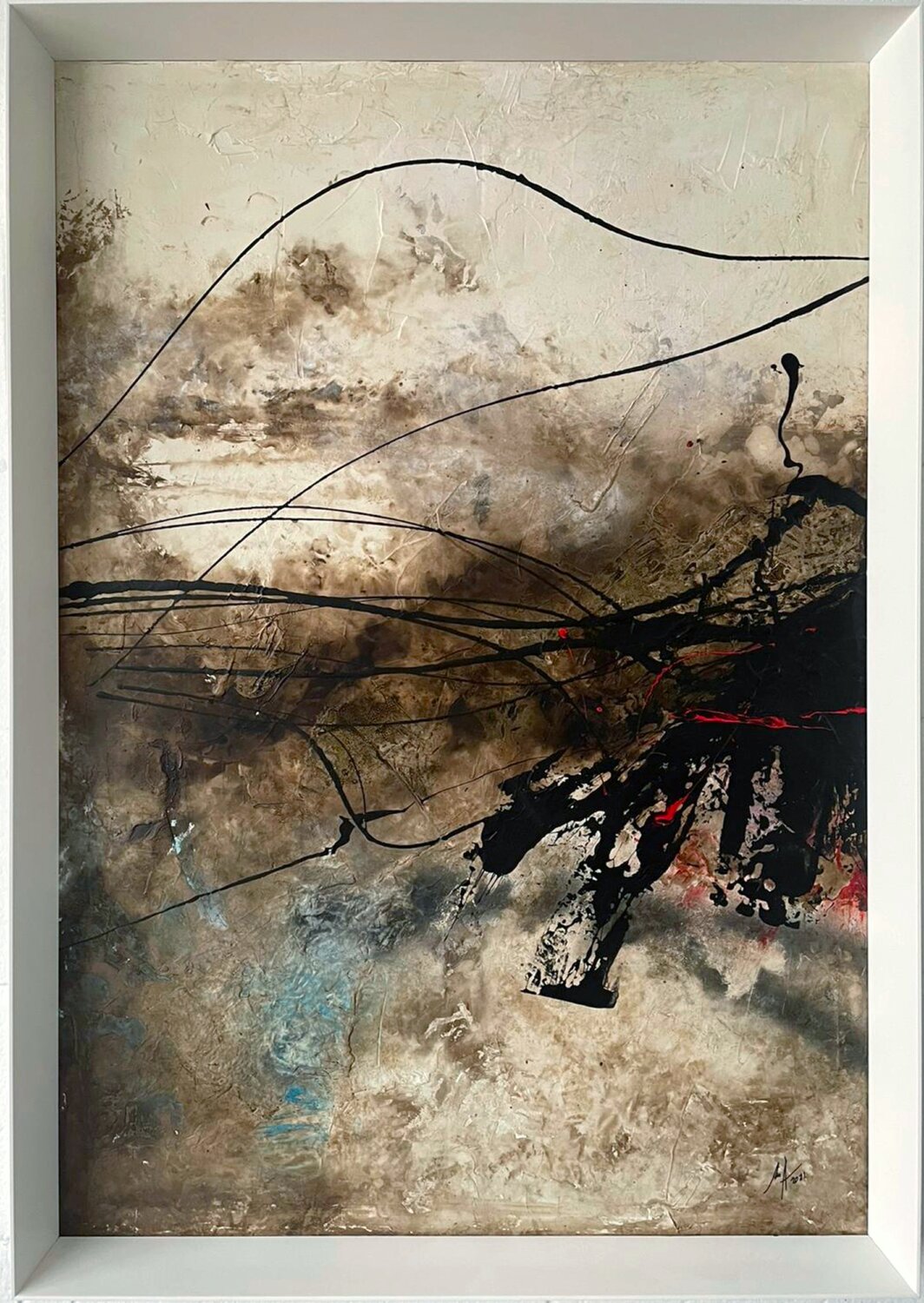 LaKuk (Obra exclusiva en Singulart) KASTRO Original painting for sale