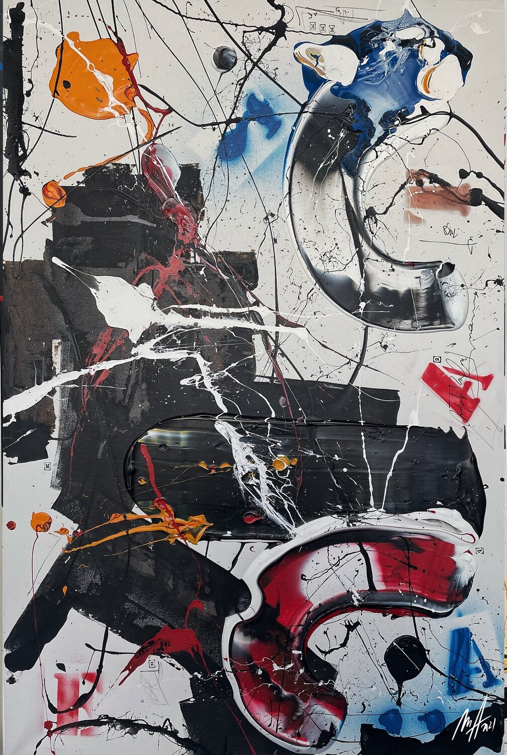 Bolteko (Obra exclusiva en Singulart) KASTRO Original painting for sale