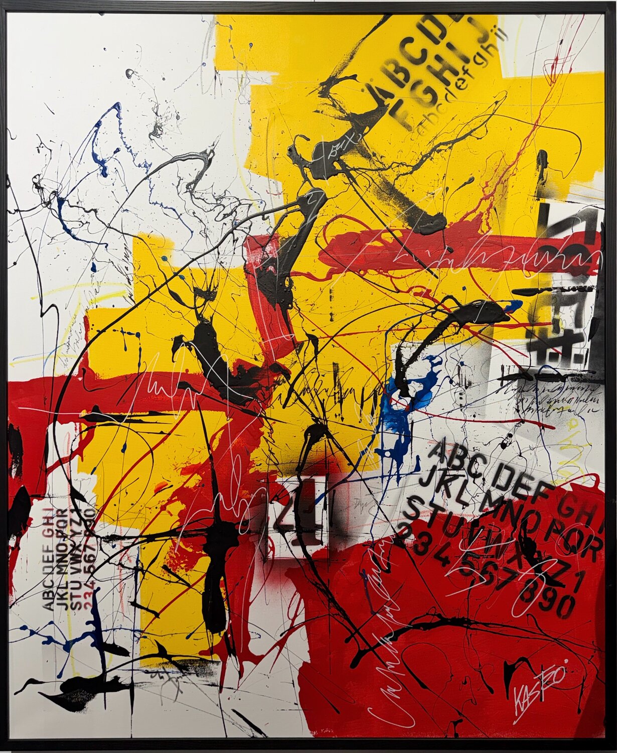 Solyor (Obra exclusiva en Singulart) KASTRO Original painting for sale