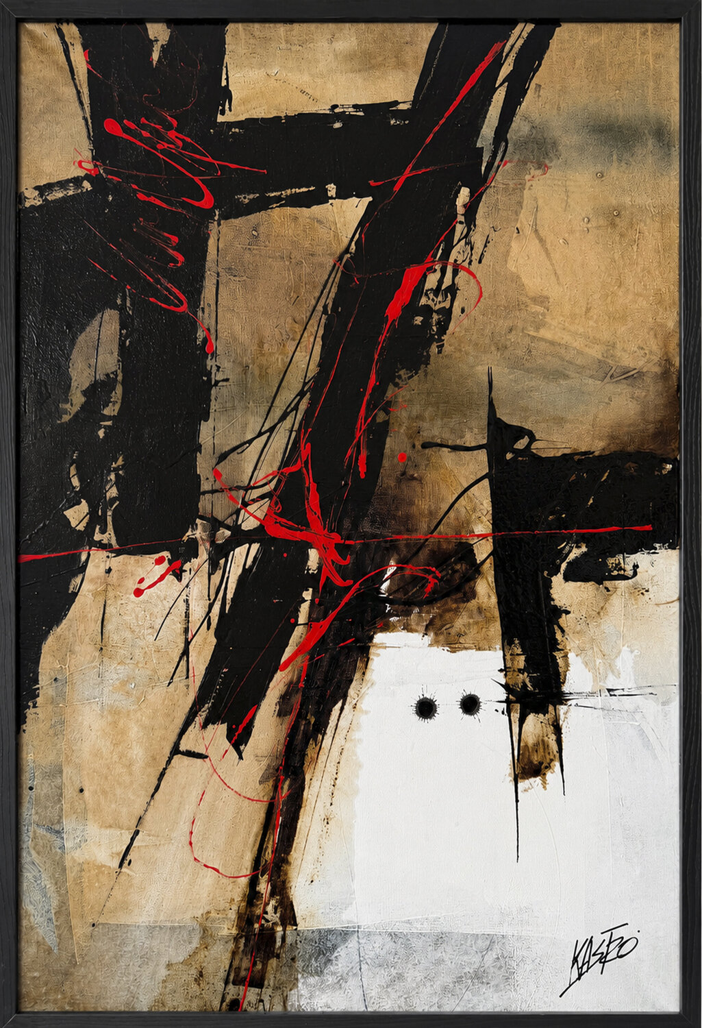 LUNEK KASTRO Original painting for sale