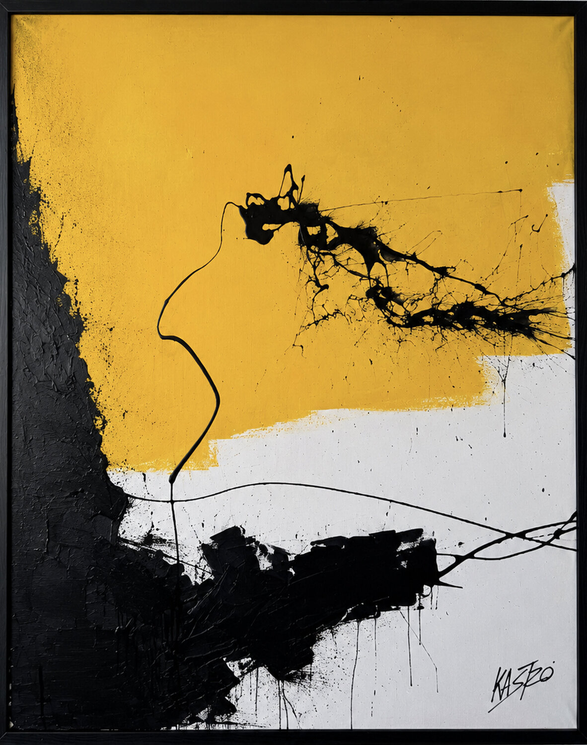 NAPKte (Obra exclusiva en Singulart) KASTRO Original painting for sale