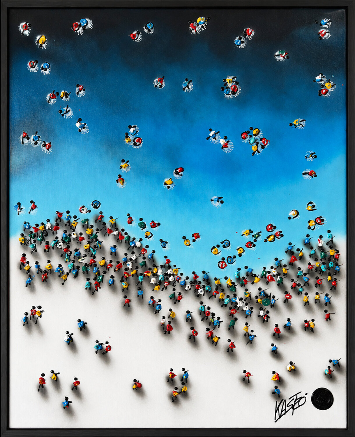 Kriatures Playa M-109 KASTRO Original painting for sale