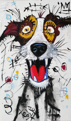Smiling Friend 6D by Tadas Zaicikas, Painting for Sale on Select