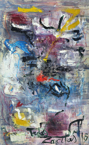 Momentary Abstraction by Tadas Zaicikas, Painting for Sale on Select