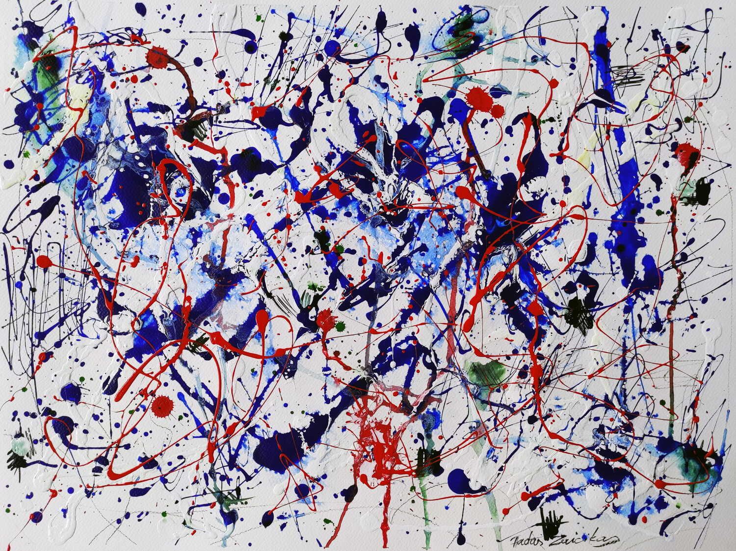 Burst of Summer _ page 10 Tadas Zaicikas Original painting for sale