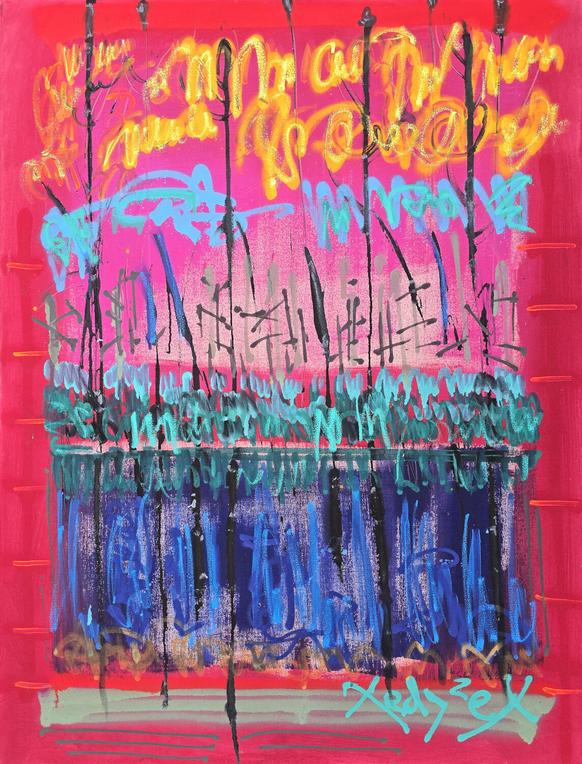 Ultra Landscape Tadas Zaicikas Original painting for sale