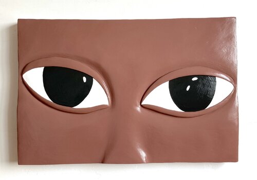 Your eyes, my mistake, your game, my loss by Hugo Castilho, Painting for Sale on Select