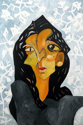 Woman IV by Hugo Castilho, Painting for Sale on Select